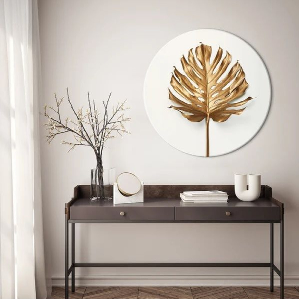 Интерьерный постер MONSTREA GOLD LEAF