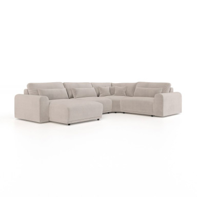 Угловой диван с кушеткой GRAIL 